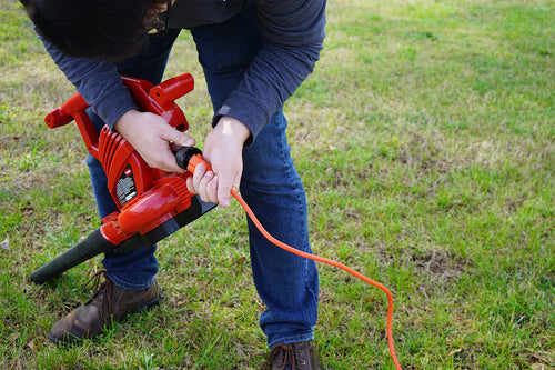 Woods® Standard Outdoor Extenion Cords (14/3 Gauge/Conductors, SJTW, 50', Orange)