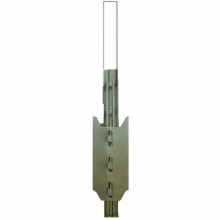 W. Silver Secure-T-Fence-Post 60 x 2 x 2 in. (60