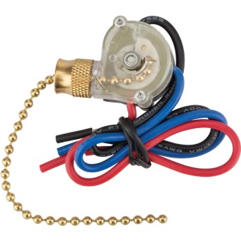 NSI 75110CW 6a Pull Chain Switch