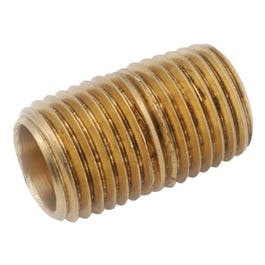 Pipe Fitting, Nipple, Lead-Free Red Brass, 1 x 5-In.