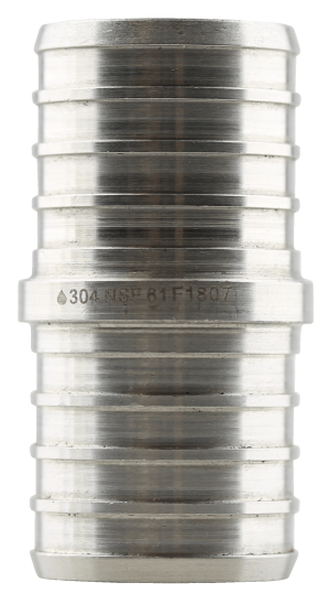 Plumbeeze Stainless Steel PEX Coupling