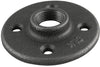 F-112 FLANGE 1-1/2 BLACK FLOOR