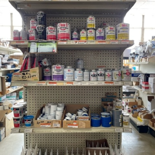 Inside of Griffin Cook & Sons Supply