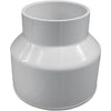 Charlotte Pipe 6 In. Hub X 4 In. Hub Schedule 40 DWV Reducing PVC Coupling