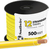 Southwire 500 Ft. 12 AWG Stranded Yellow THHN Wire