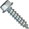 Hillman #12 x 1-1/2 In. Slotted Hex Washer Head Zinc Sheet Metal Screw (100 Ct.)