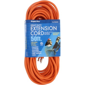 World & Main/Cranbury 150070 Heavy Duty Outdoor Cord ~ 50 ft.