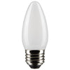 Satco Lighting S21836 4B11/LED/927/FR/120V/E26/2CD LED Frosted Bulb