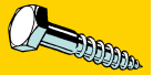 Midwest Fastener Hex Lag Screws 1/4 x 3