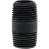 PLUMBEEZE PVC Connector Threaded Both Ends Nipple  1/2 (1/2)