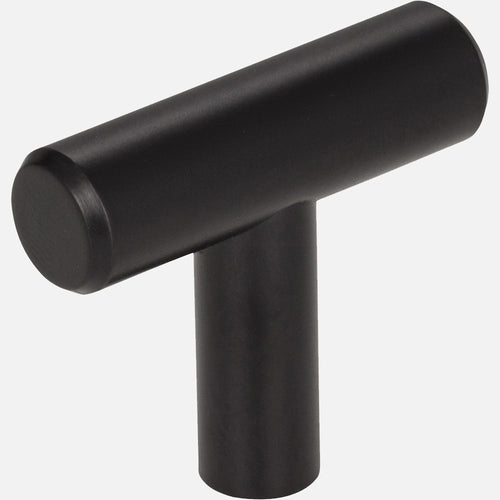 Kasaware 40mm (1-9/16) Overall Length Bar T-Knob, 10-pack (1-9/16, Matte Black)