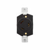 Eaton Cooper Wiring  Safety Grip Locking Receptacle 20A, 125V Black