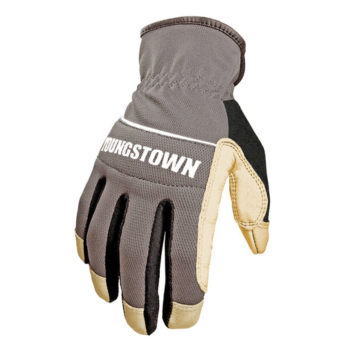 Youngstown Hybrid Plus Performance Glove, Medium, Gray