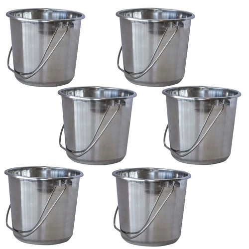 Buffalo Tools AmeriHome 0.50 gallon Stainless Steel Bucket
