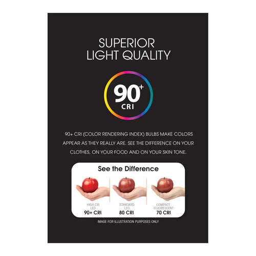 Feit Electric 15W (100W Replacement) Daylight (5000K) A19 E26 Base Dimmable Clear LED Bulb