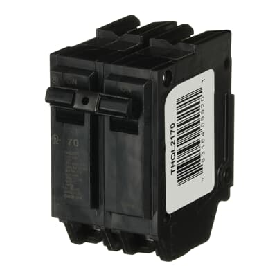 ABB THQL2170A 70 Amp 2-Pole Circuit Breaker