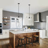 Design House Schoolhouse 1-Light Pendant, Matte Black