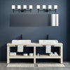 Design House Aubrey 4-Light Vanity Light Matte Black