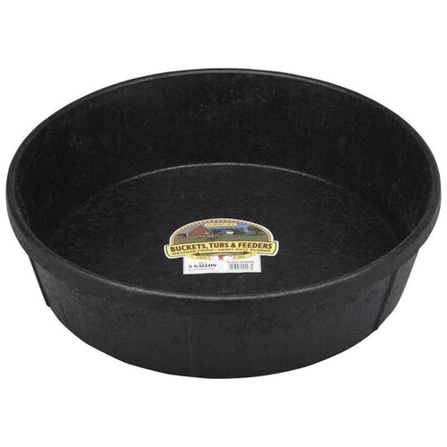 LITTLE GIANT RUBBER FEED PAN (3 GAL)