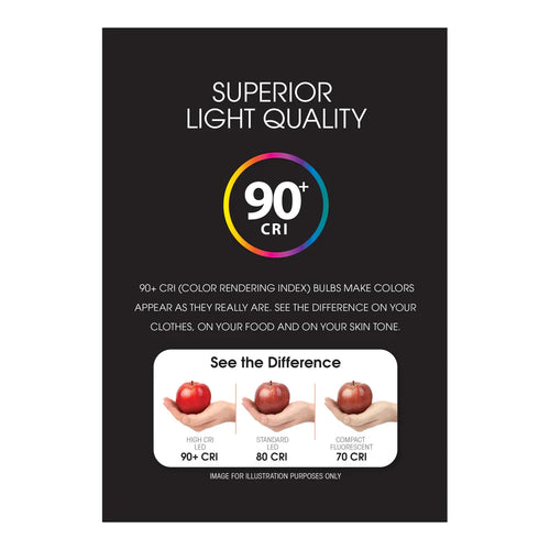 Feit Electric 60W Replacement G16 1/2 Medium Base Soft White Dimmable Enhance Glass Filament Globe LED