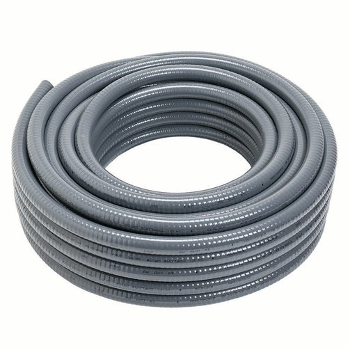 Thomas & Betts 1/2 Inch Gray Liquidtight Flexible Non-metallic Conduit, 100 Foot Coil