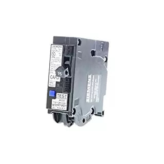 Siemens 15 Amp 1-Pole 120V Combination Type AFCI Plug-On Neutral Circuit Breaker