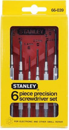 6PC JEWLERS SCREW DRIVER SET