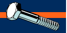 Midwest  Fastener Coarse Hex Bolts 1/4-20 x 1